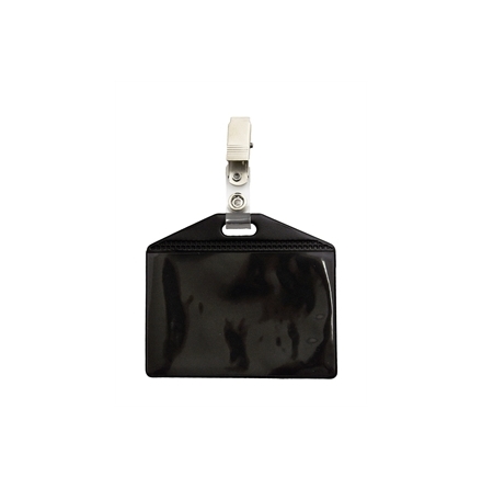 Plastficka med krokodilclip