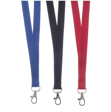 ECO Lanyard, 15mm, roterbar krok