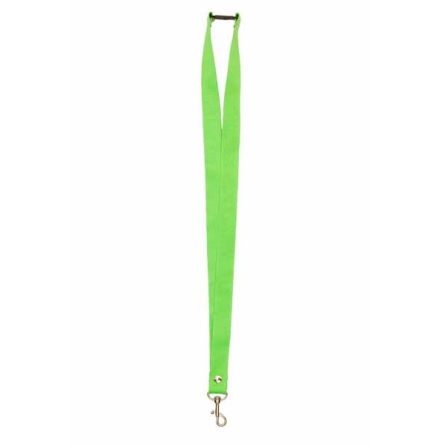 Lanyard, 20 mm, karbinkrok neongrn