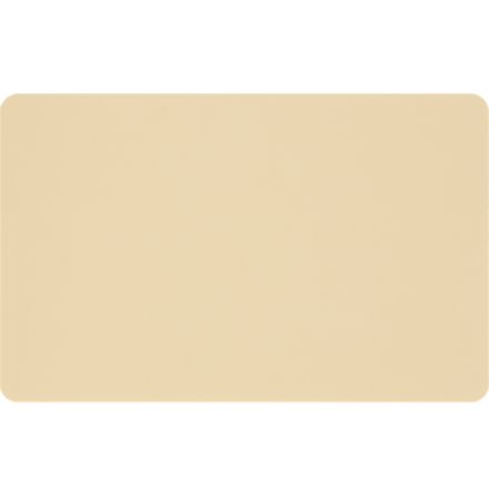Plastkort Beige