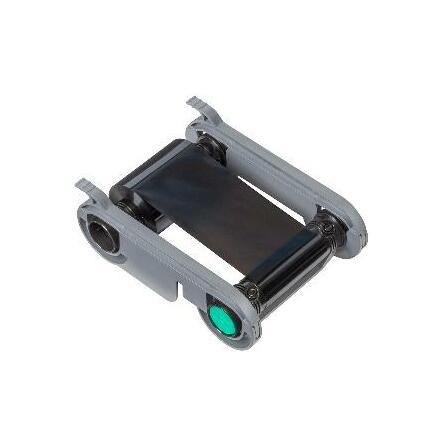 Svart monokromt frgband i vax, BlackFlex, 1000 kort/kassett, Primacy 2