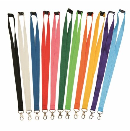 Lanyard 20 mm med roterbar krok droppe